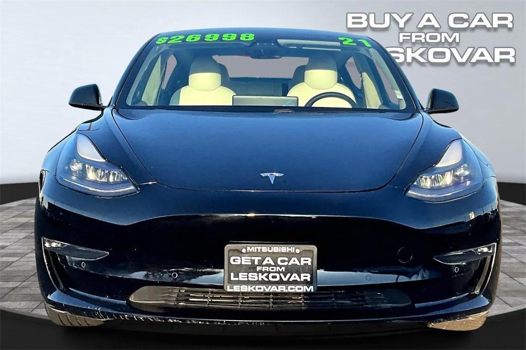 used 2021 Tesla Model 3 car, priced at $25,998