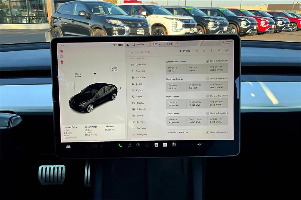 used 2021 Tesla Model 3 car, priced at $25,998