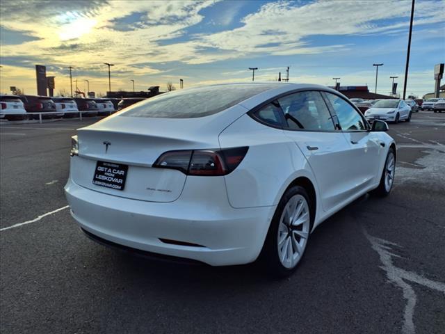 used 2022 Tesla Model 3 car, priced at $28,998