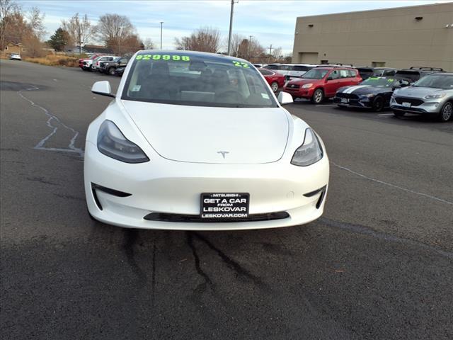 used 2022 Tesla Model 3 car, priced at $28,998