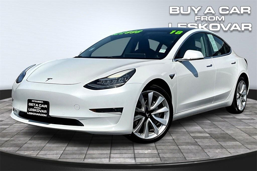 used 2018 Tesla Model 3 car, priced at $20,998