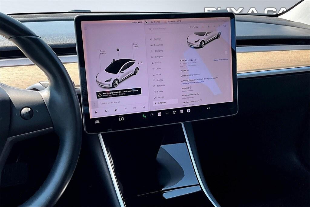 used 2018 Tesla Model 3 car, priced at $20,998