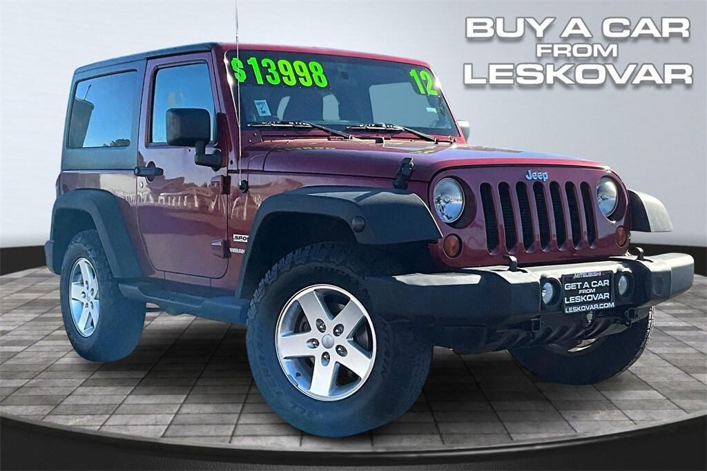 used 2012 Jeep Wrangler car, priced at $12,998