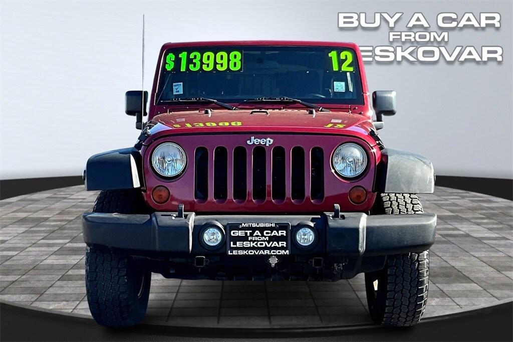 used 2012 Jeep Wrangler car, priced at $12,998