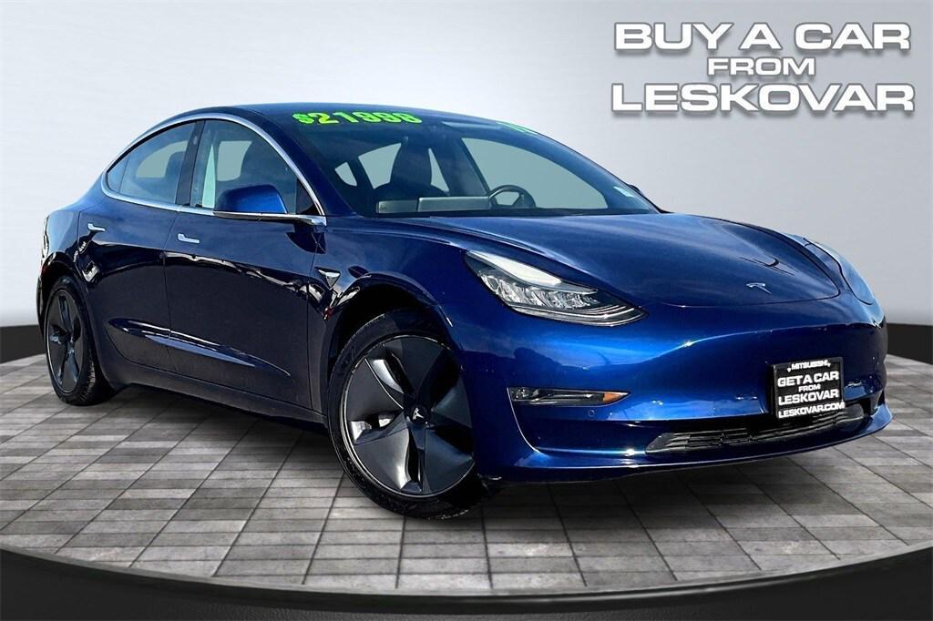 used 2019 Tesla Model 3 car, priced at $21,998