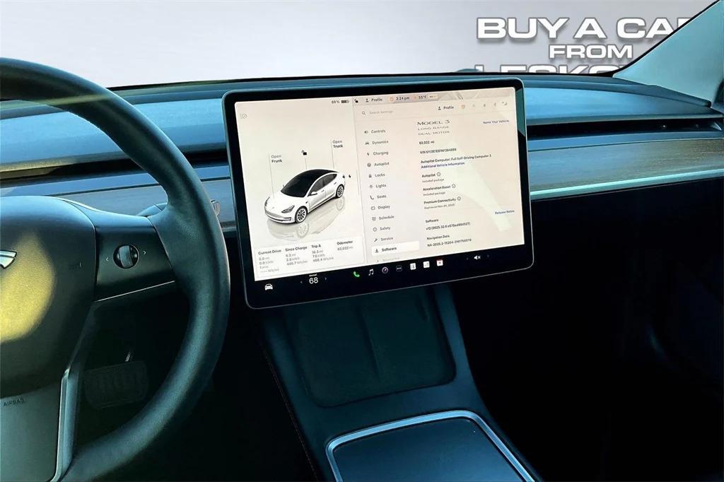 used 2022 Tesla Model 3 car, priced at $24,998