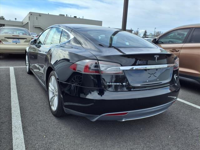 used 2015 Tesla Model S car, priced at $12,998