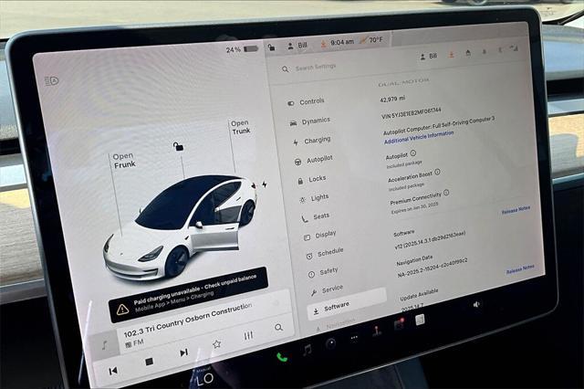 used 2021 Tesla Model 3 car, priced at $25,998