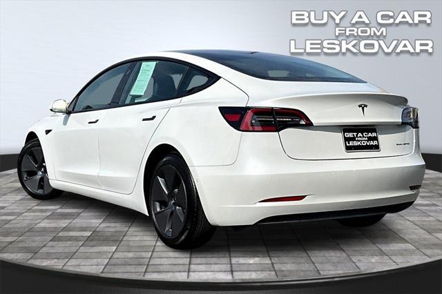 used 2021 Tesla Model 3 car, priced at $25,998