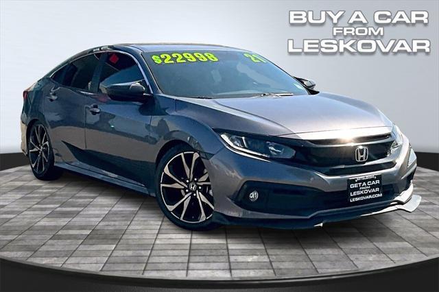 used 2021 Honda Civic car, priced at $21,998