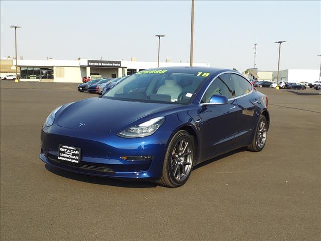 used 2018 Tesla Model 3 car, priced at $27,998