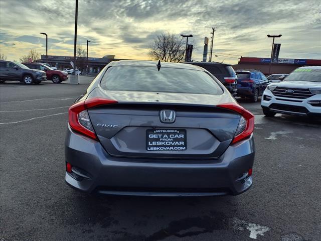 used 2017 Honda Civic car, priced at $17,500