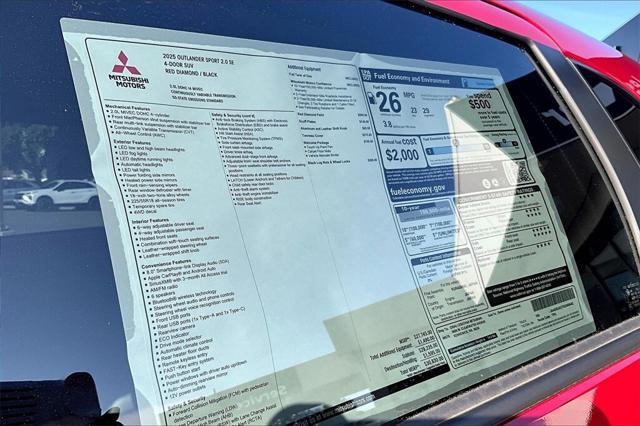 new 2025 Mitsubishi Outlander Sport car