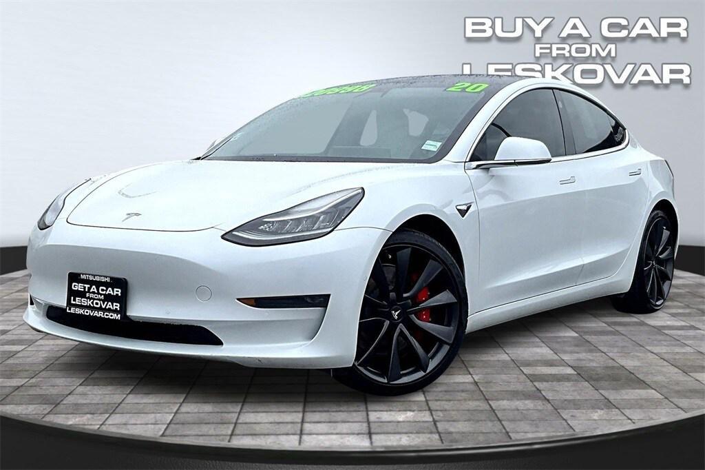 used 2020 Tesla Model 3 car, priced at $19,998