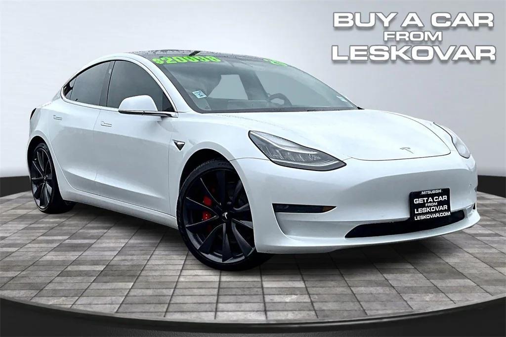 used 2020 Tesla Model 3 car, priced at $19,998