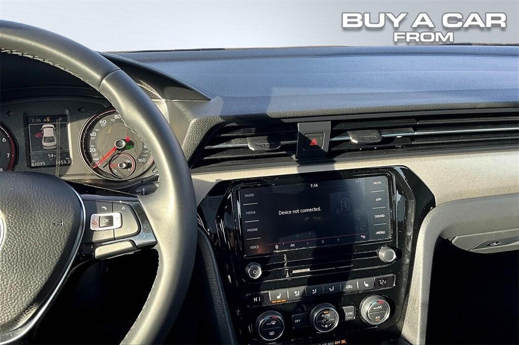 used 2022 Volkswagen Passat car, priced at $15,998