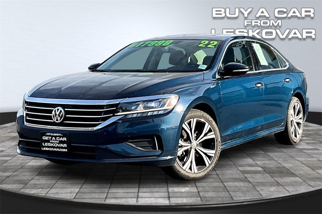 used 2022 Volkswagen Passat car, priced at $15,998