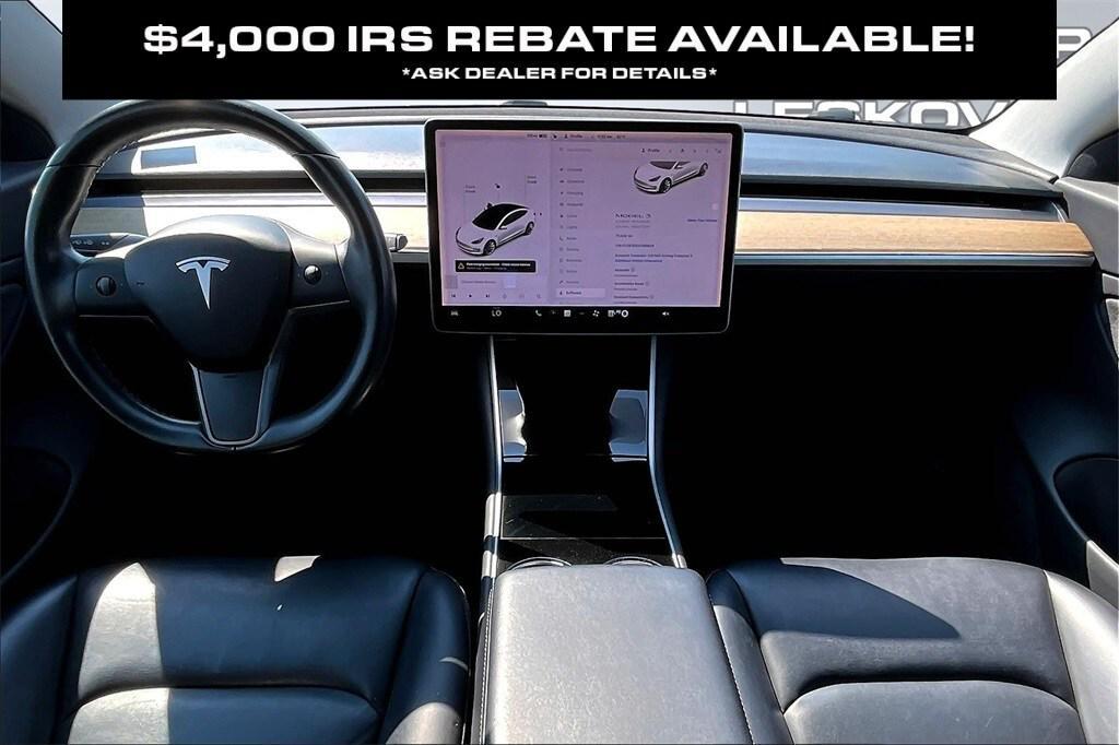 used 2018 Tesla Model 3 car, priced at $21,998