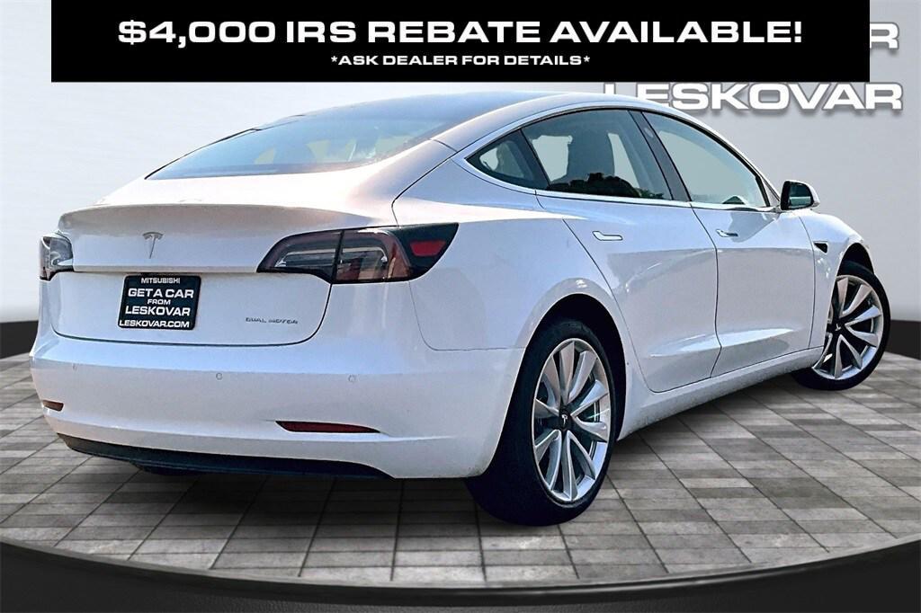 used 2018 Tesla Model 3 car, priced at $21,998
