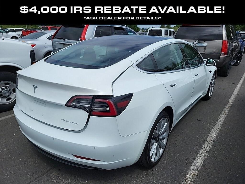 used 2018 Tesla Model 3 car, priced at $22,998