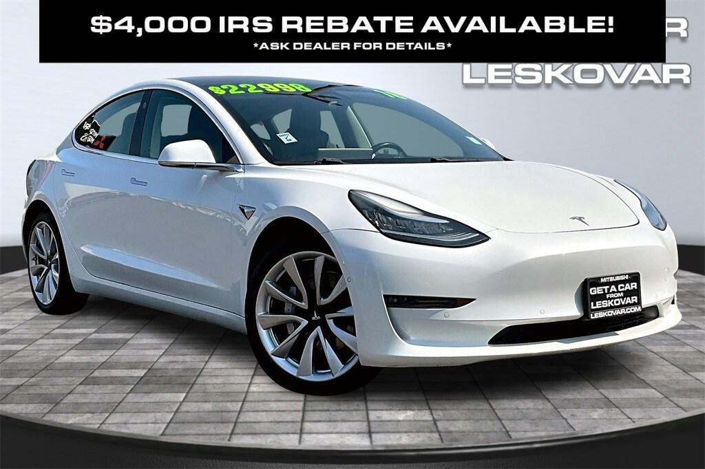 used 2018 Tesla Model 3 car, priced at $21,998