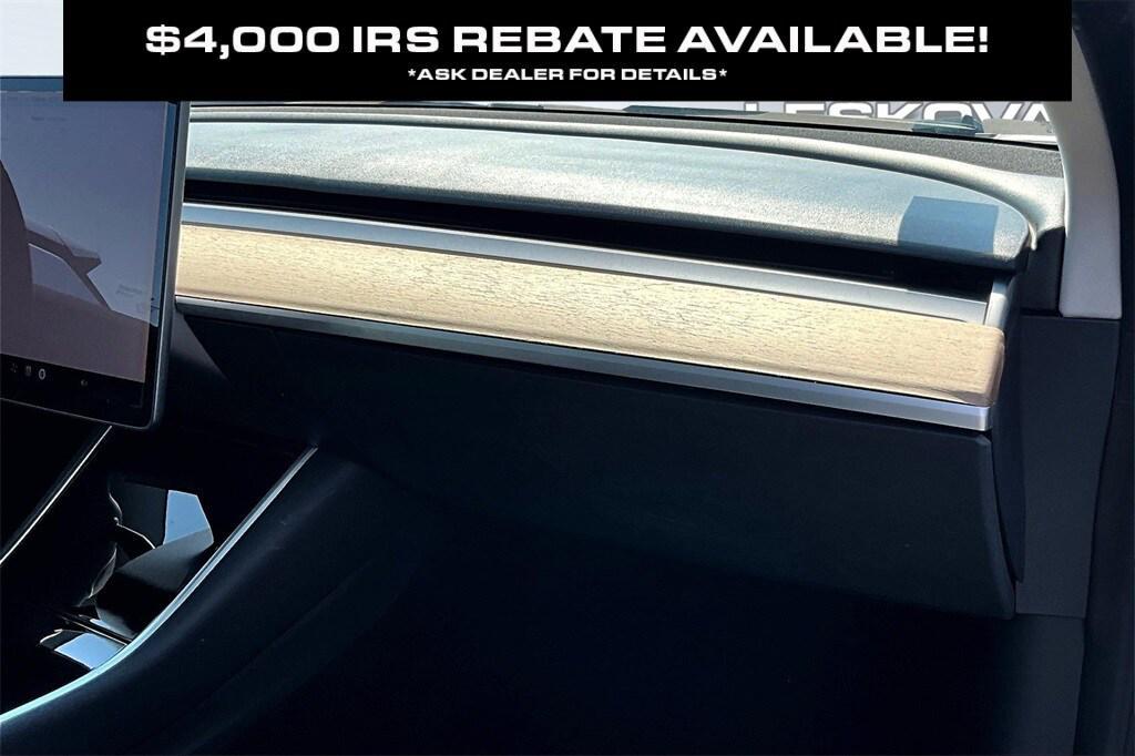 used 2018 Tesla Model 3 car, priced at $21,998