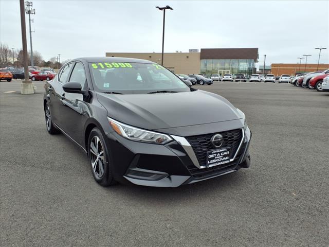 used 2021 Nissan Sentra car, priced at $15,300