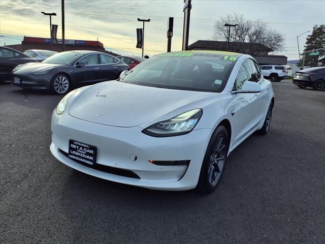 used 2018 Tesla Model 3 car, priced at $15,998