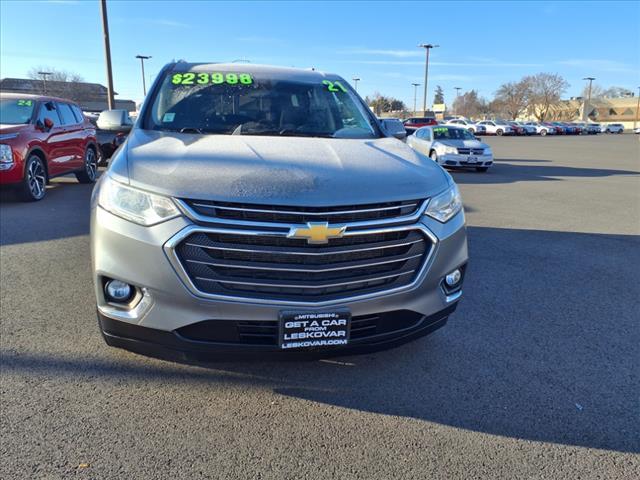 used 2021 Chevrolet Traverse car, priced at $22,998