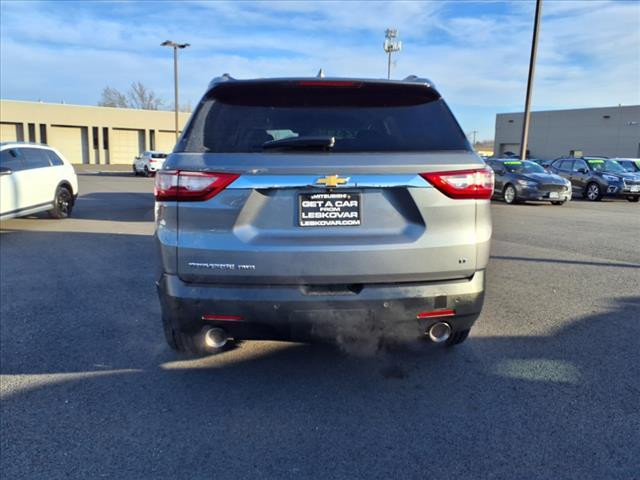 used 2021 Chevrolet Traverse car, priced at $22,998