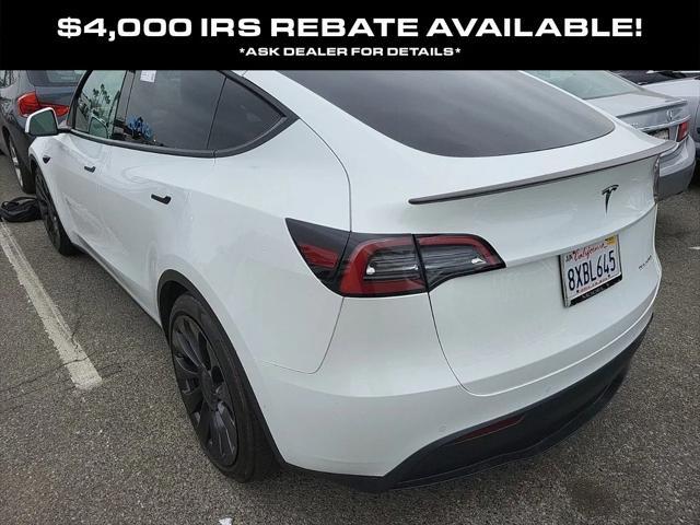 used 2021 Tesla Model Y car, priced at $20,998