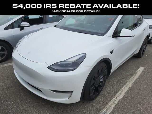 used 2021 Tesla Model Y car, priced at $20,998