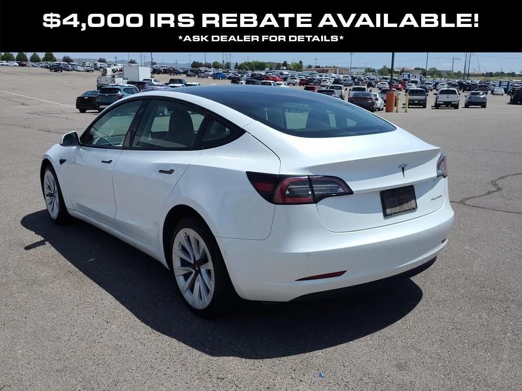 used 2022 Tesla Model 3 car, priced at $22,998