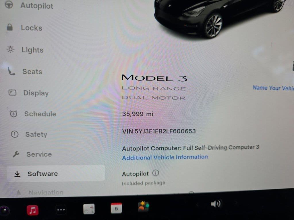 used 2020 Tesla Model 3 car, priced at $26,998