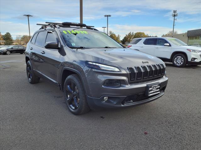 used 2018 Jeep Cherokee car, priced at $15,000