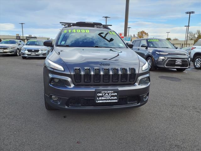 used 2018 Jeep Cherokee car, priced at $15,000