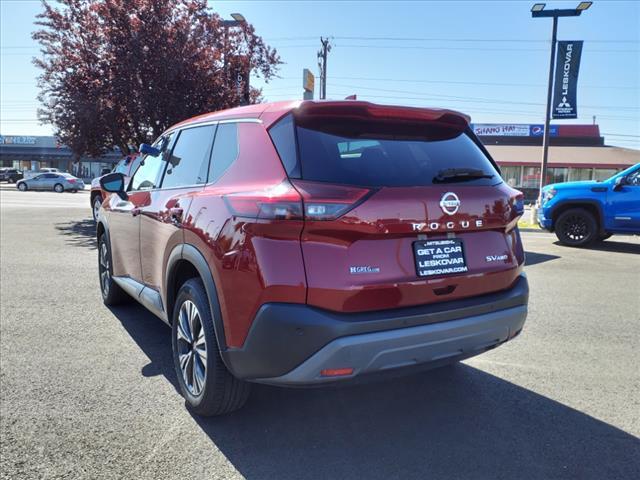 used 2021 Nissan Rogue car, priced at $20,000