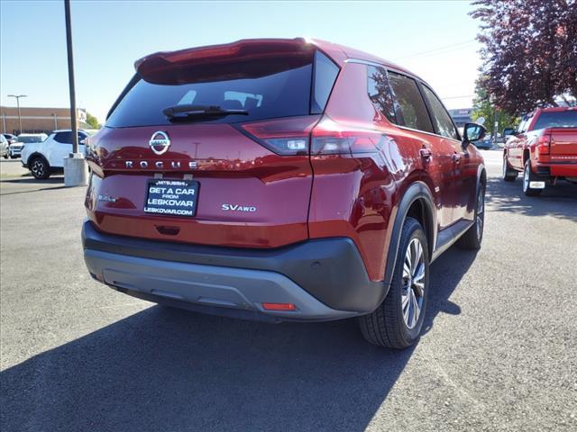 used 2021 Nissan Rogue car, priced at $20,000