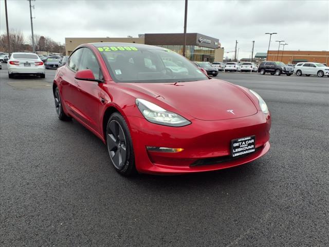 used 2021 Tesla Model 3 car, priced at $25,998