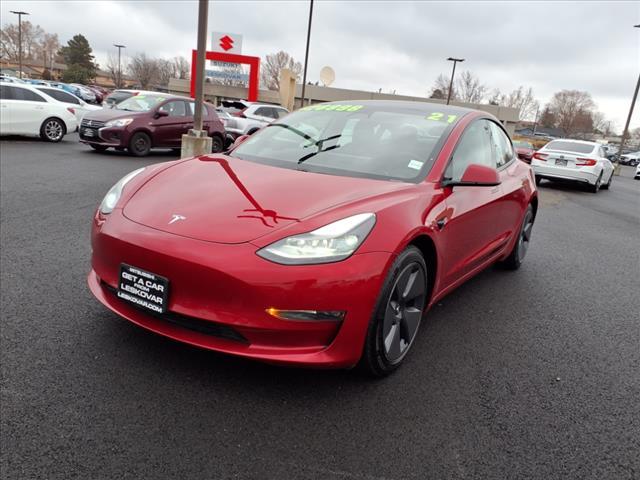 used 2021 Tesla Model 3 car, priced at $25,998