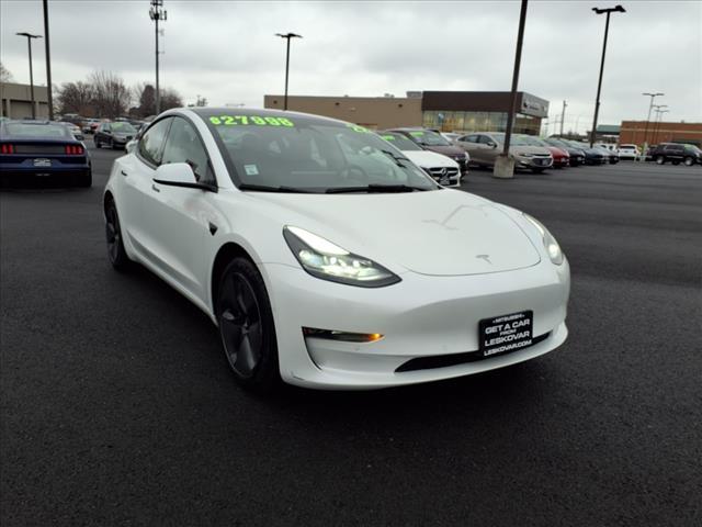 used 2022 Tesla Model 3 car, priced at $27,998