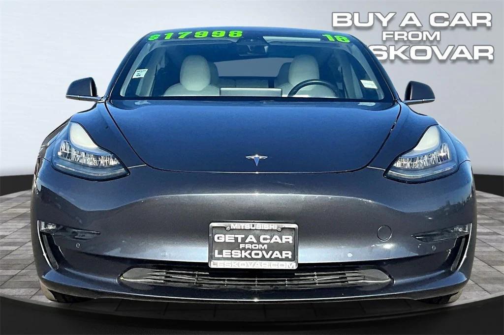 used 2018 Tesla Model 3 car, priced at $16,998