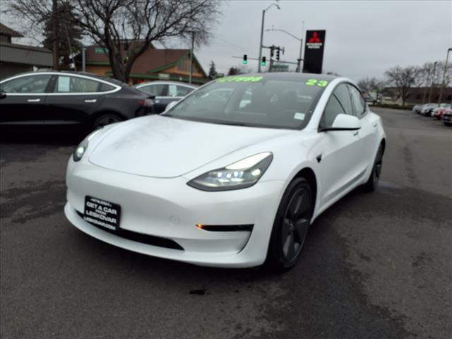 used 2023 Tesla Model 3 car, priced at $26,998