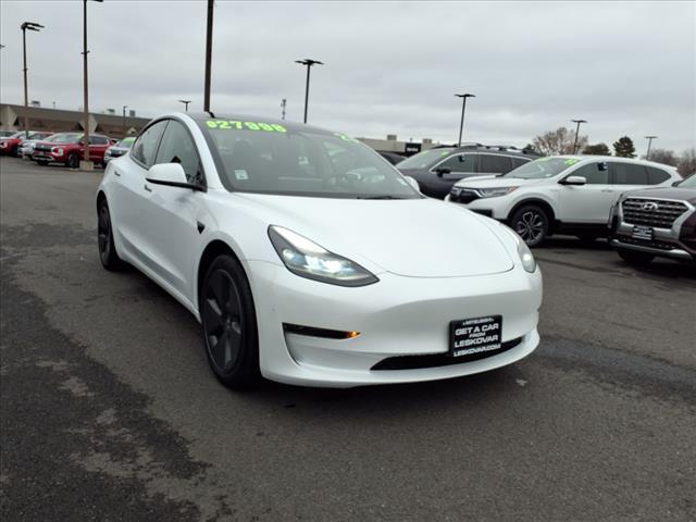 used 2023 Tesla Model 3 car, priced at $26,998