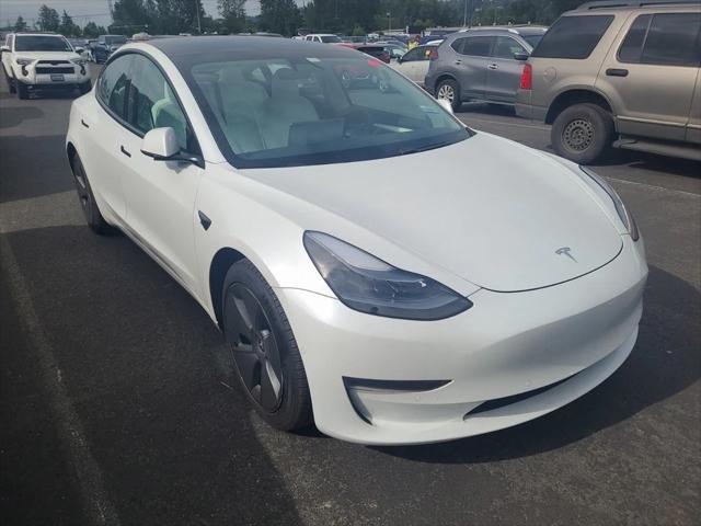used 2021 Tesla Model 3 car, priced at $27,998