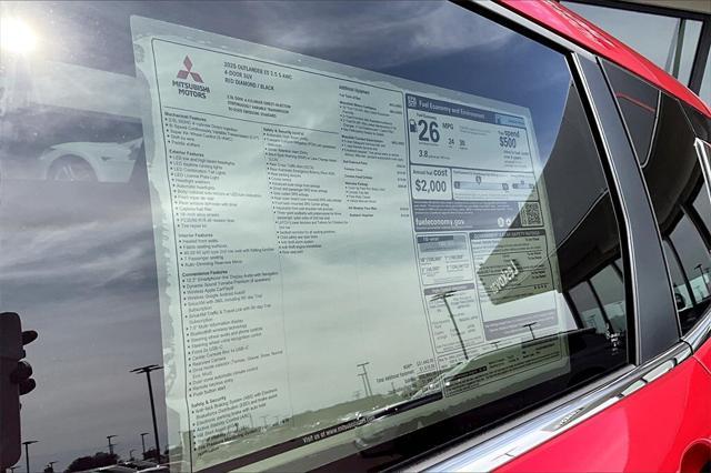 new 2025 Mitsubishi Outlander car, priced at $32,498