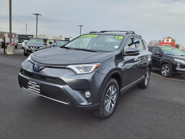 used 2018 Toyota RAV4 Hybrid car, priced at $21,998