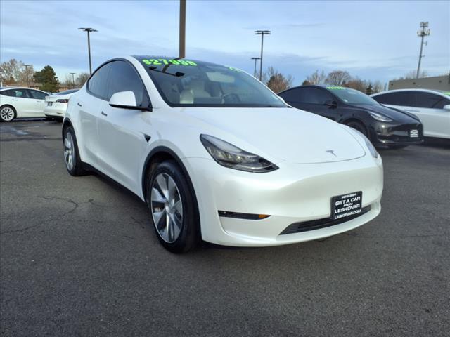 used 2022 Tesla Model Y car, priced at $27,998