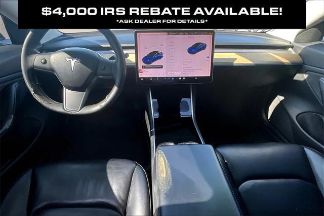 used 2019 Tesla Model 3 car, priced at $14,998