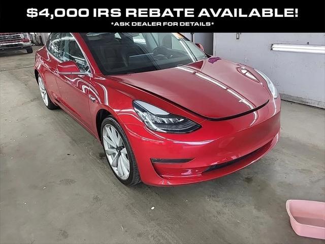 used 2018 Tesla Model 3 car, priced at $24,998